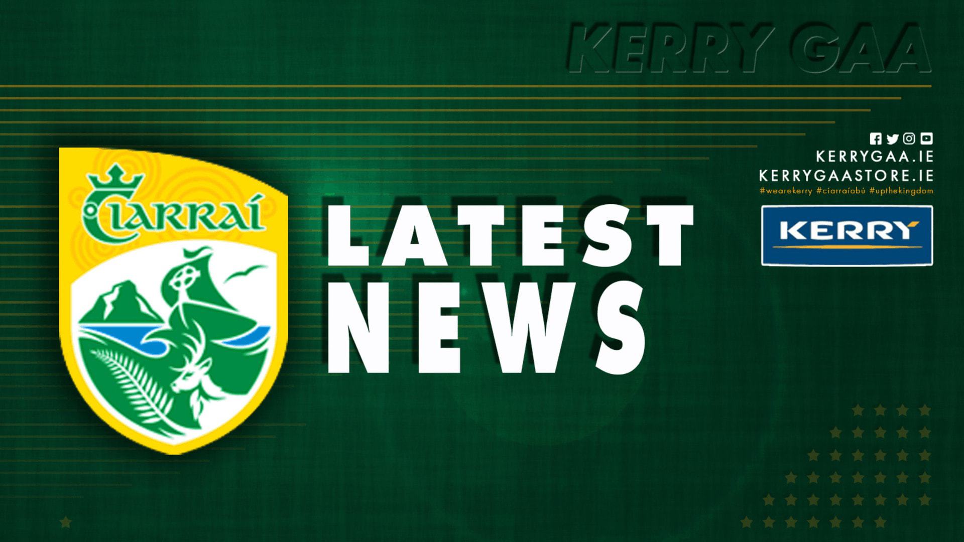 Update from the Kerry GAA County Board Chairman