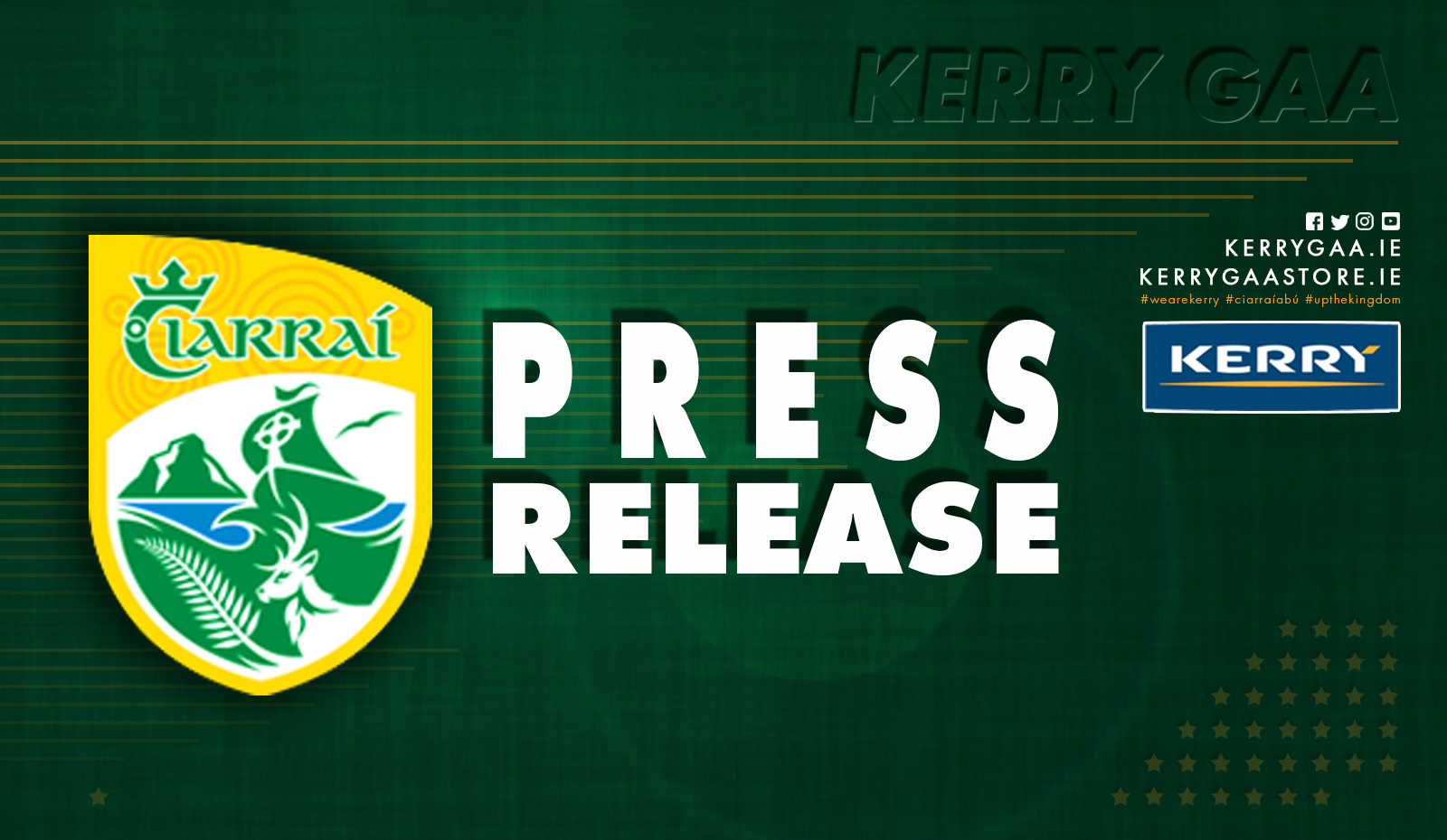 Jack O’Connor is ratified as the new Kerry Senior Football Manager