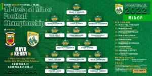 Kerry GAA - mayo v kerry 2022 munster minor football semi final website