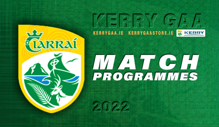 Kerry GAA - 10 match programmes 1