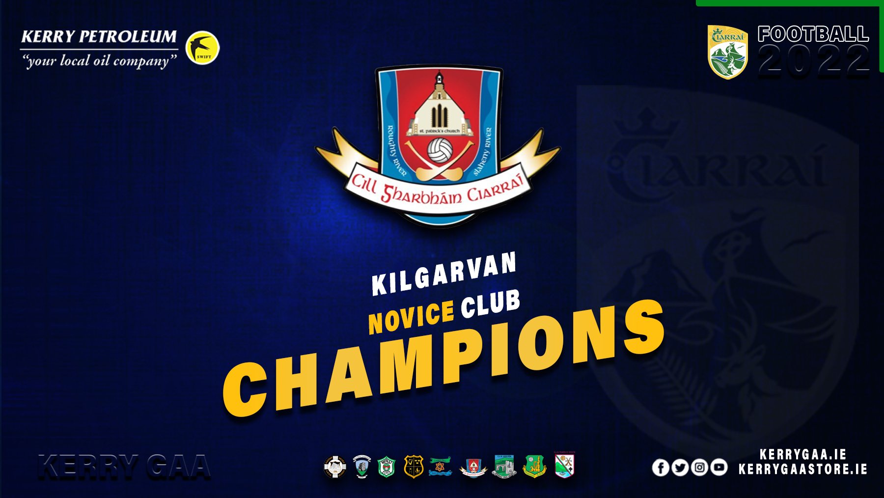 Kilgarvan are Novice Champions!