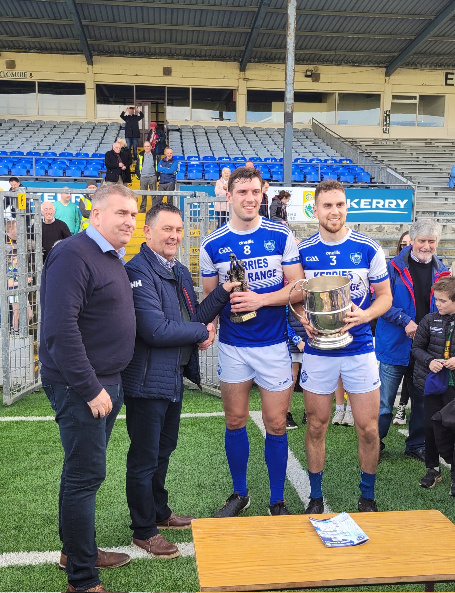 Kerins O’Rahilly’s are crowed Kerry Petroleum Senior Club Champions