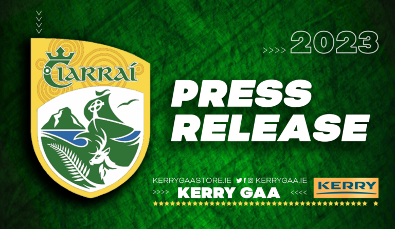 Kerry GAA - 1 press release 2023