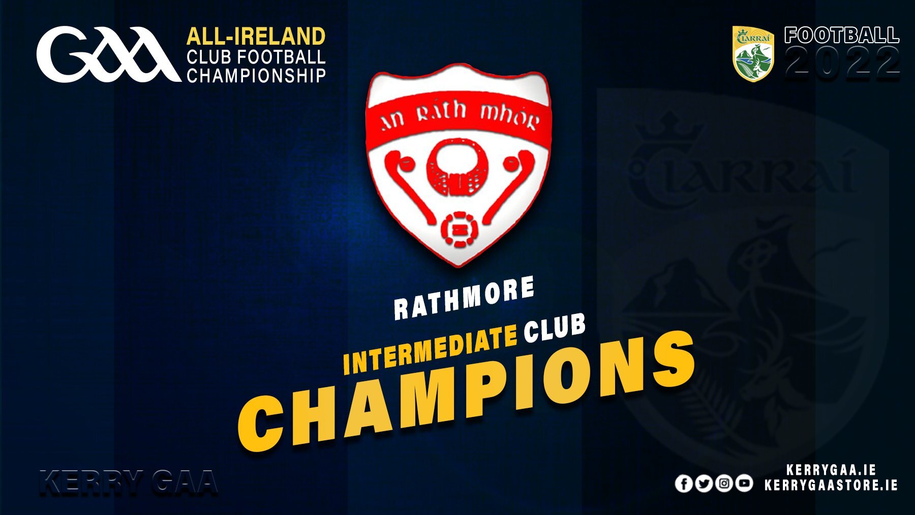 Rathmore Crowned AIB All-Ireland Intermediate Club Champions!