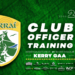 Kerry GAA - 12 club officer training website