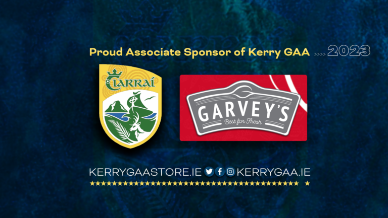 Kerry GAA - associate sponsor garveys website graphic