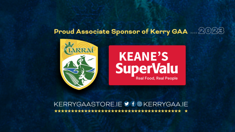 Kerry GAA - associate sponsor keanes supervalu website graphic