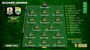 Kerry GAA - galway v kerry allianz football league 2023 R7 website
