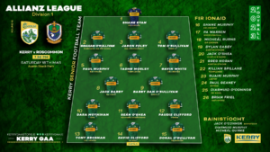 Kerry GAA - kerry v roscommon allianz football league 2023 R6 website