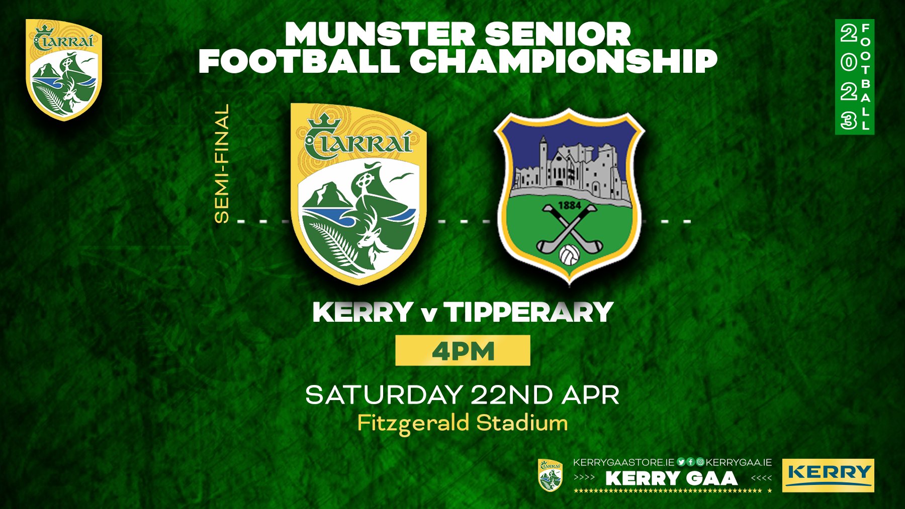 Kerry vs Tipperary – Munster SFC Semi-Final