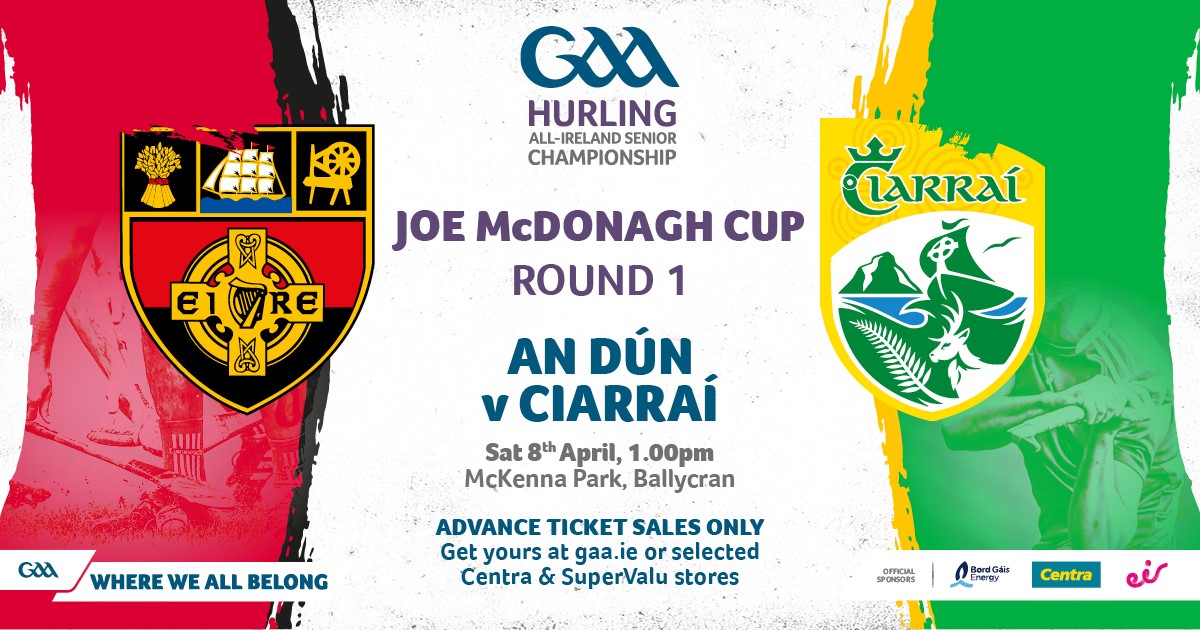 Kerry vs Down – Joe McDonagh Cup