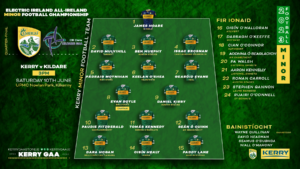 Kerry GAA - kerry v kildare minor football championship 2023 quarter final website