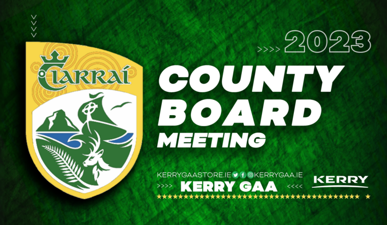 Kerry GAA - 6 county board meeting 2023 1