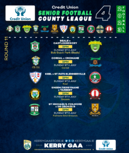 Kerry GAA - d4 r11 fixtures insta