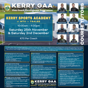 Kerry GAA - coaching programme 3