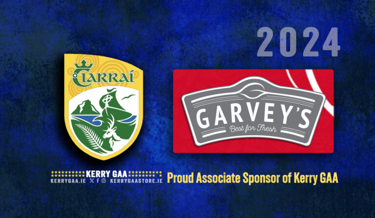 Kerry GAA - 19 competition sponsor garveys