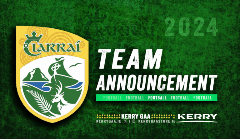Kerry GAA - 5A team announcement senior football 2024