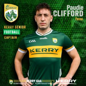 Kerry GAA - kerry senior football captain 2024 paudie clifford