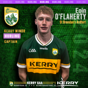 Kerry GAA - eoin o flaherty minor hurling captain 2024
