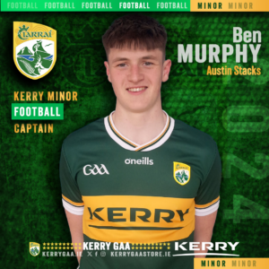 Kerry GAA - minor football captain 2024 insta