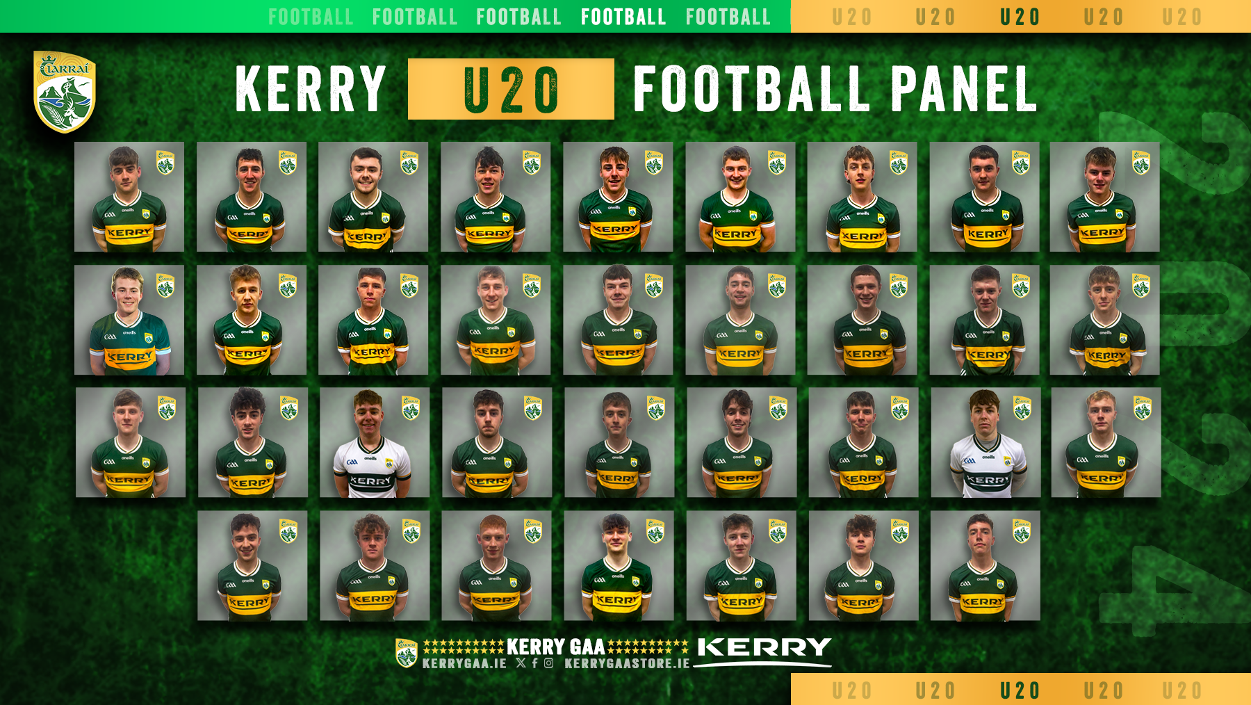 2024 Kerry U20 Football Panel