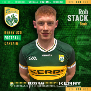 Kerry GAA - rob stack captain