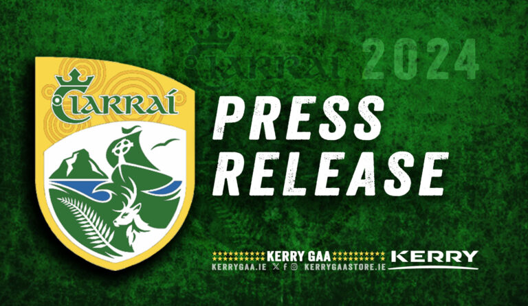 Kerry GAA - 1 press release 2024