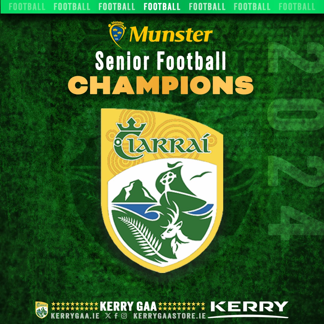 Kerry are Munster Champions 2024!